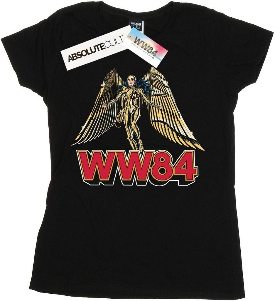DC Comics - "84" T-Shirt für Damen BI51111 (S) (Schwarz)