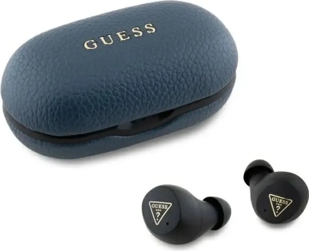 Guess Cuffie Bluetooth Blu Grained Logo: l'accessorio dell'anno