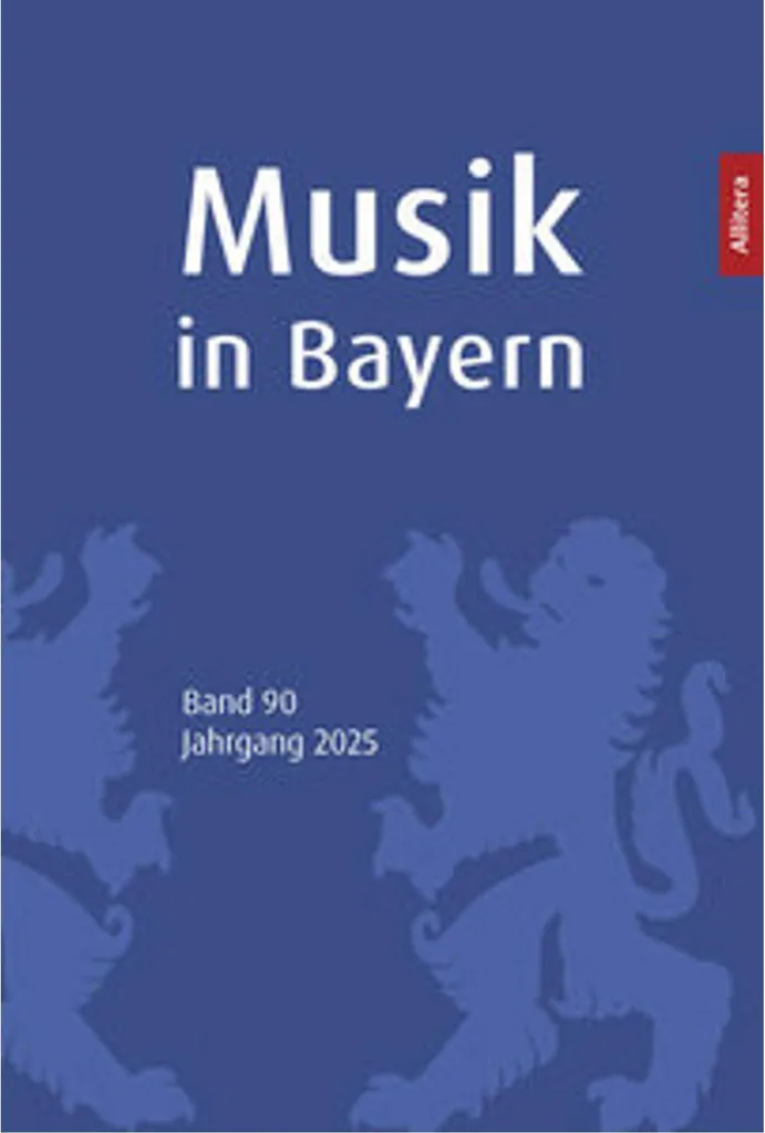 Livre de musicologie Musik in Bayern Band 90 Édition Annuelle 2025