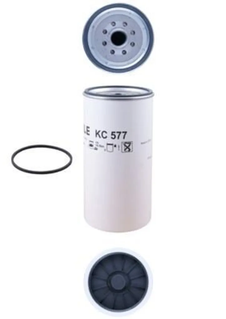 Filtre à carburant haute capacité MAHLE KC 577D pour IVECO - 2