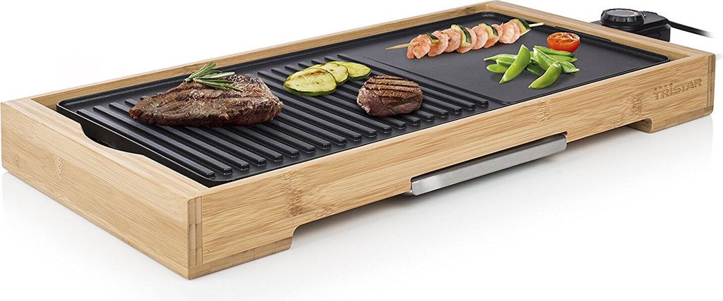 Griglia elettrica plancha 2200w 51x25,4cm Tristar BP-2641 Immagine del prodotto 