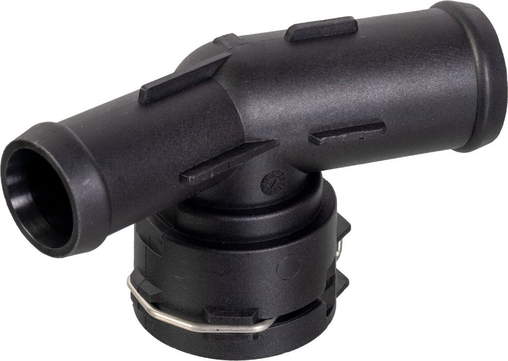 FEBI BILSTEIN 180434 Kühlmittelflansch für VW GOLF VI (5K1) Wasserflansch