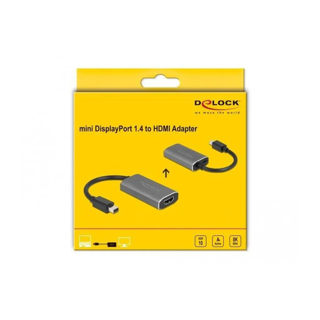 Adaptateur Mini DP 1.4 vers HDMI 8K - HDR et Résolution 4320p Fluide - 5