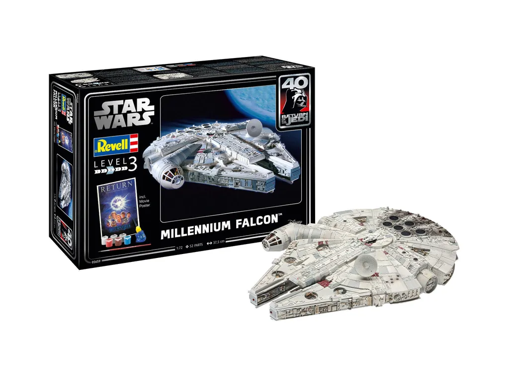 Millennium Falcon Star Wars Revell 05659 Réplique Détaillée 1:72