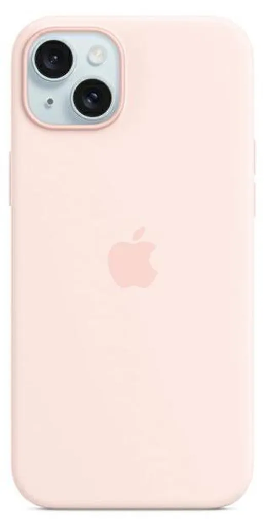Cover MagSafe iPhone 15 Rosa Confetto - Custodia Silicone Apple