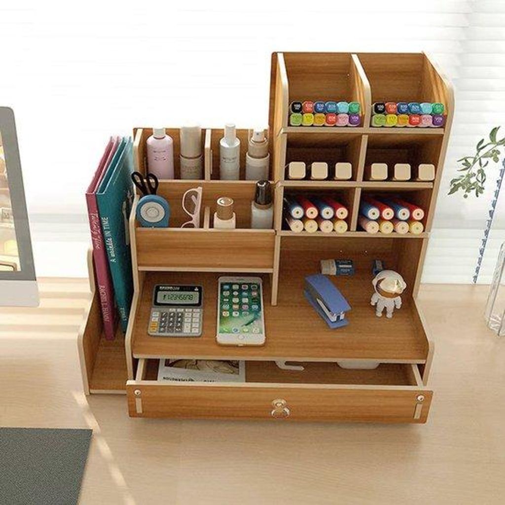 Büro-Organiser - Büro-Organisationsbox, Büro-Organisationssystem 28 × 15 × 25 cm