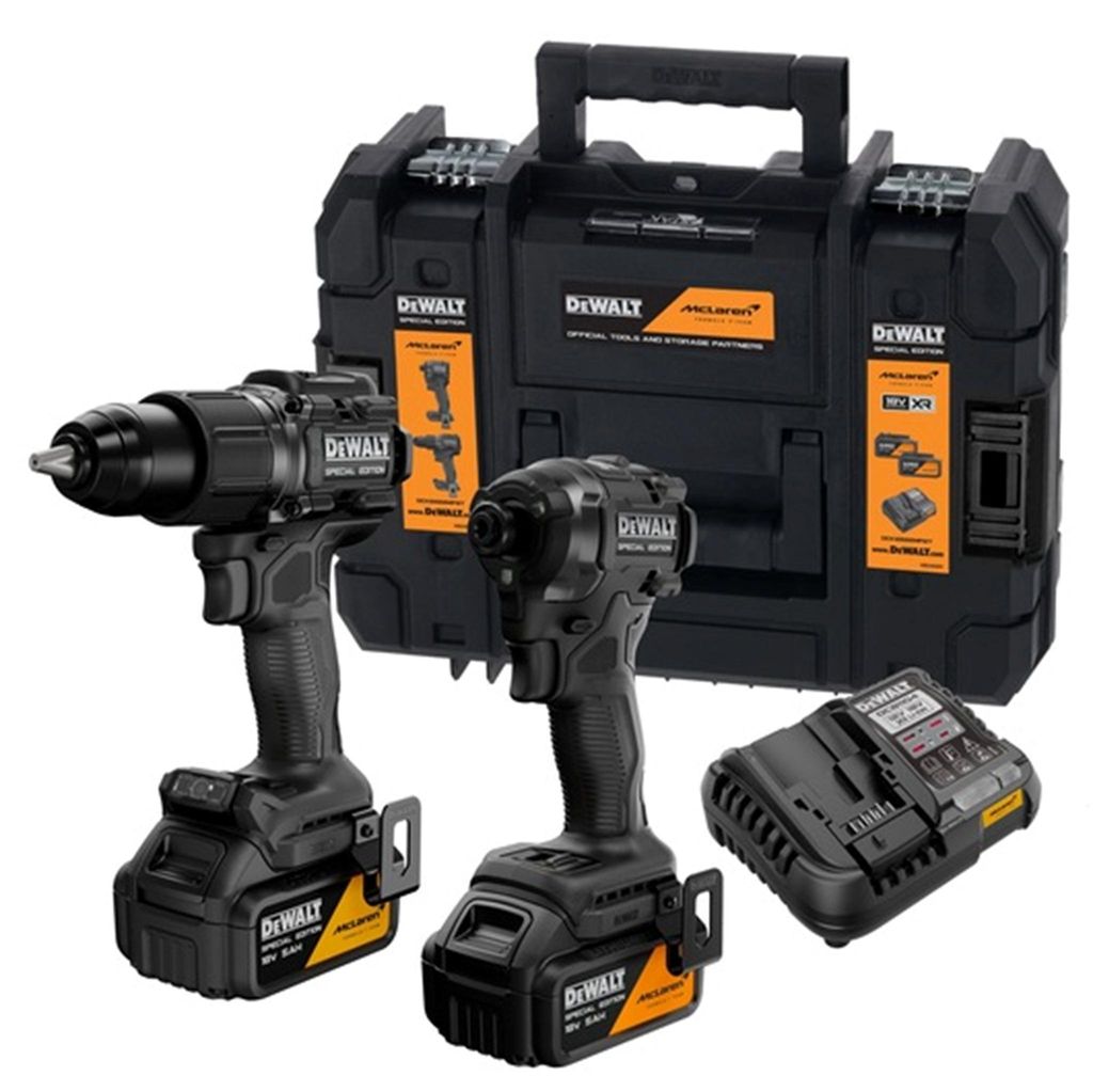 Set di utensili a batteria DeWalt DCK2222MP2T-QW | McLaren Immagine del prodotto 