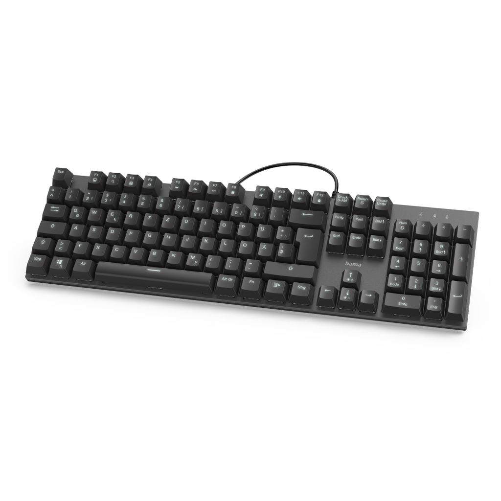 Hama Mechanische Office-Tastatur MKC-650, extralanges Produktbild 
