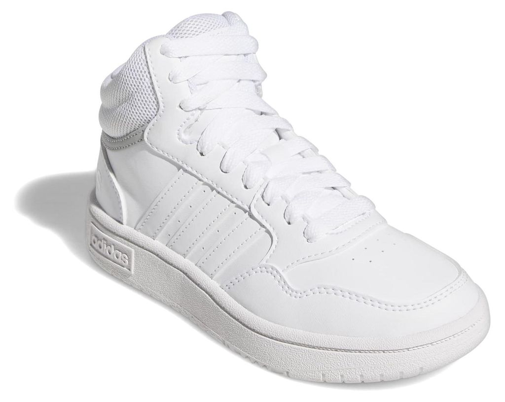 Adidas Damen Sneaker Hoops 3.0 Mid 22837-4, 22837-4.5, 22837-5, 22837-5.5, 22837-6, 22837-6.5, 40260-33, 40260-34, 40260-35, 40260-36 ADI-GW0401 ft...