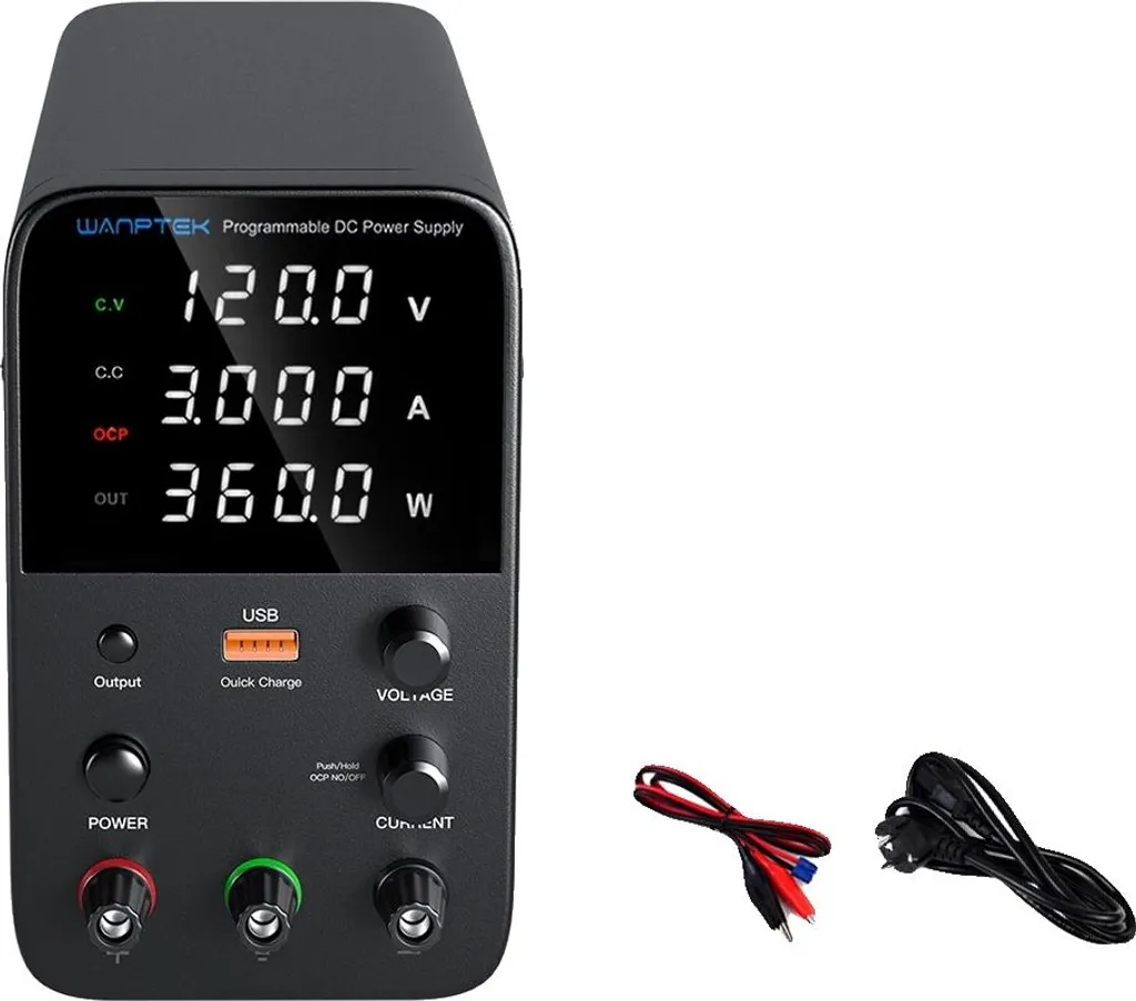 Station d'alimentation de laboratoire WPS1203H tension ajustable DC 120V