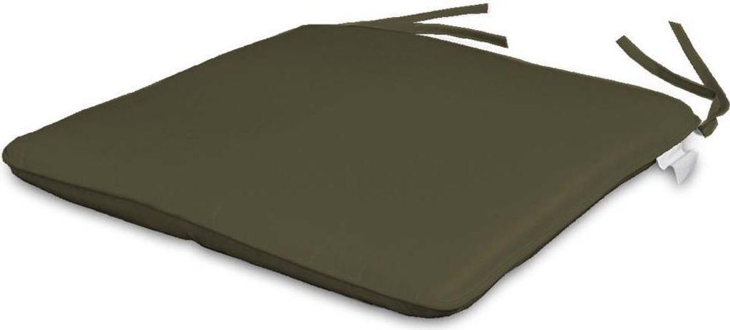 Sitzkissen 2er-Set 35 x 35 cm Farbe Grün
