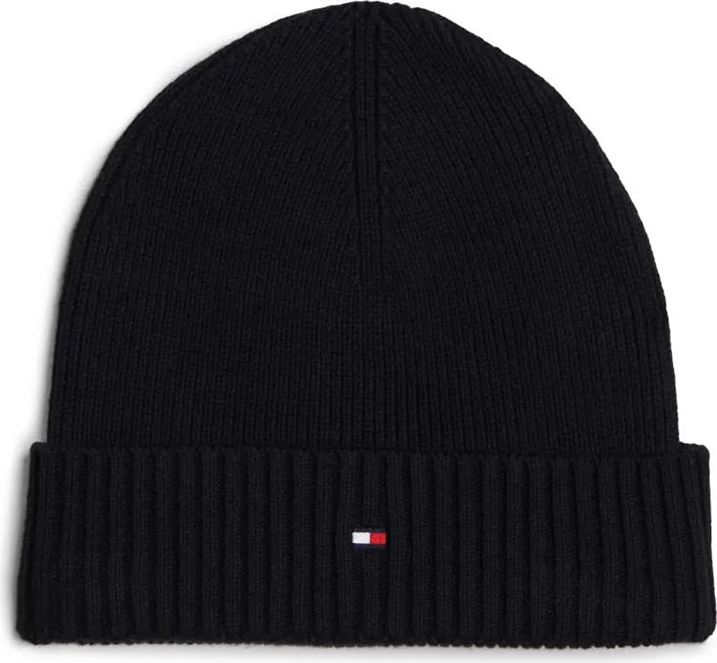 Bonnet en maille de coton et cachemire Tommy Hilfiger pour Homme Chic