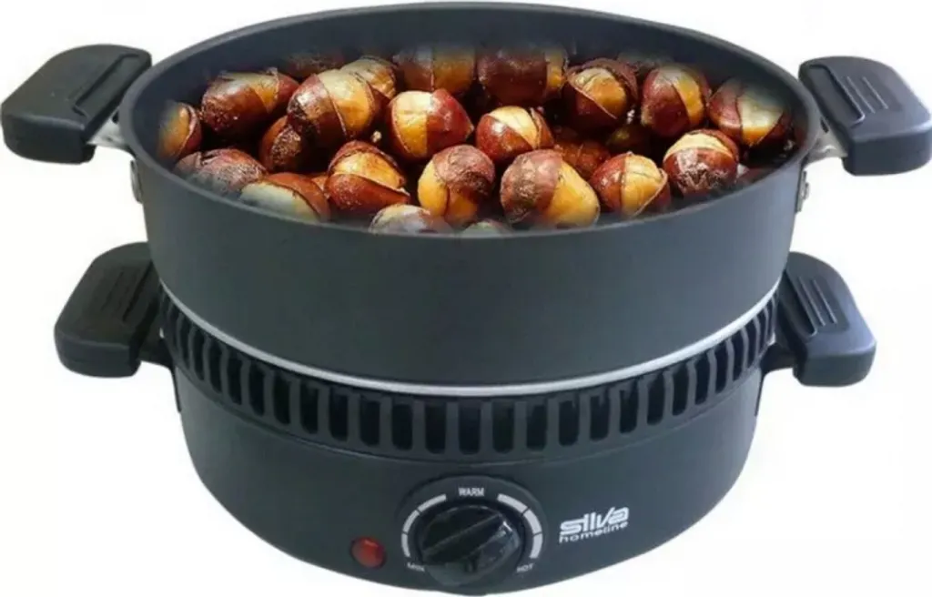 Four à marrons multi-torréfaction Silva PK-M 800 et gril de table
