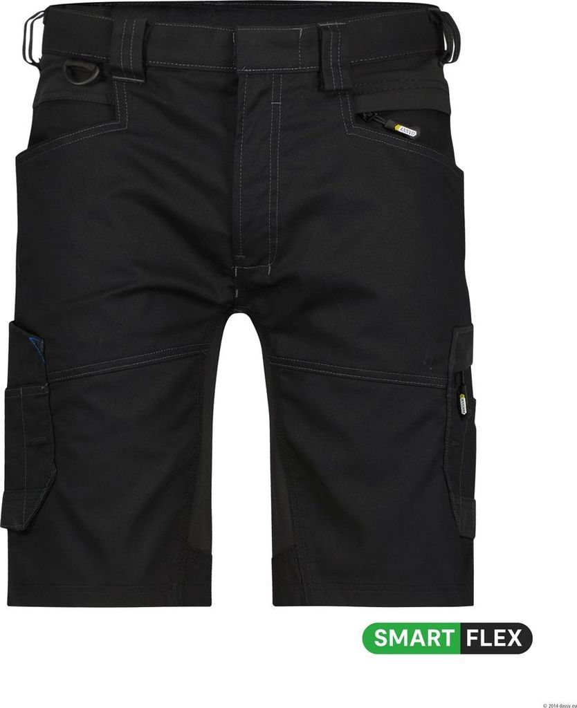 Dassy Stretch-Arbeitsshorts Axis 250082 PESCO41 Gr. 44 schwarz