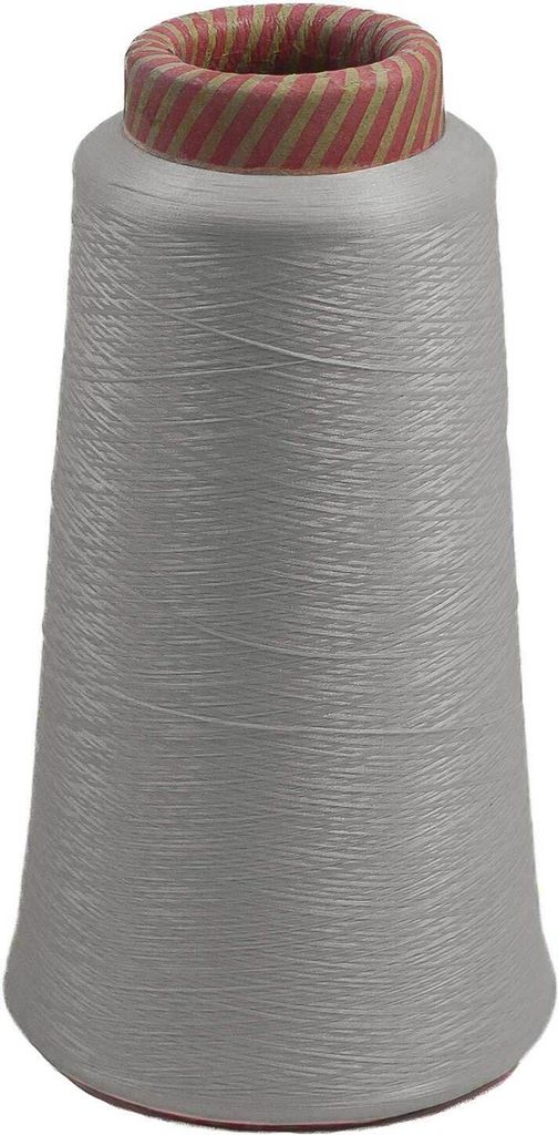5000m elastisches Garn für Overlockmaschinen Polyestergarn, steingrau