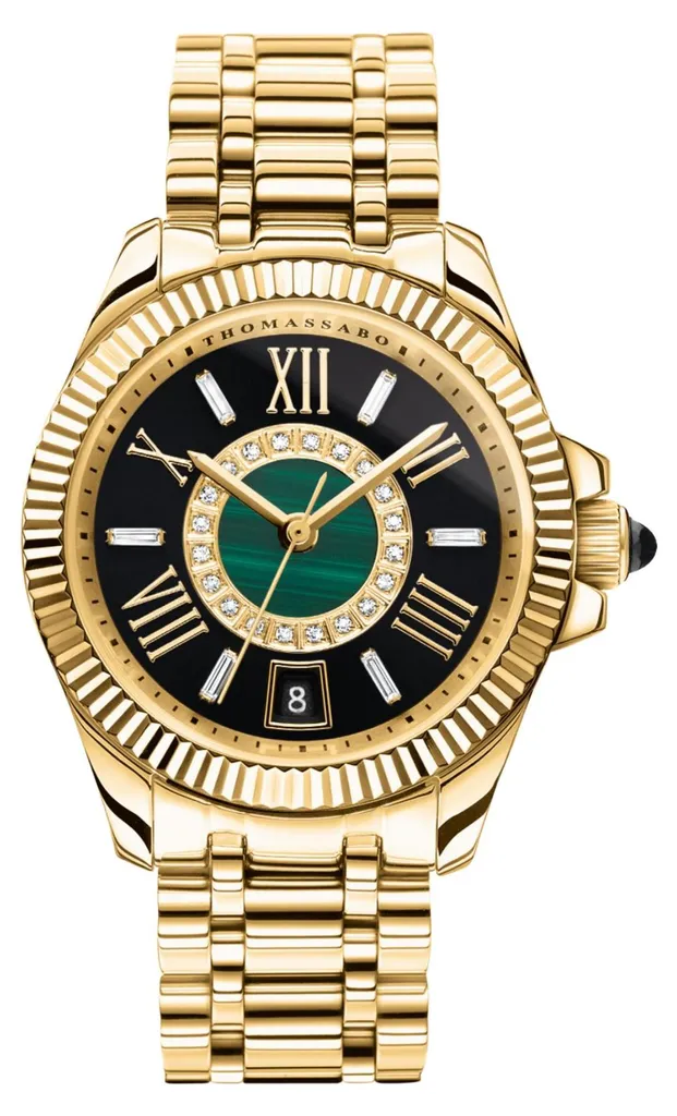 Montre Quartz Divine Mystic Island Thomas Sabo WA0400 Cadran Bleu Turquoise