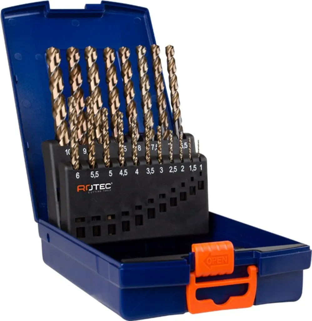 Forets Rotec 107 Uni-3 Ø1-10mm : Percez le Métal sans Casse ni Déviations