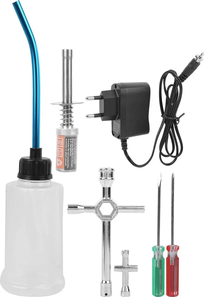 Chauffe-bougie pour voiture RC thermique HSP 80141 kit complet de démarrage