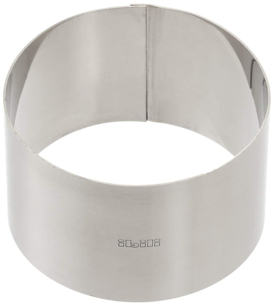 Ibili Stampo per anelli in acciaio inox 10x6 cm Argento Immagine del prodotto 