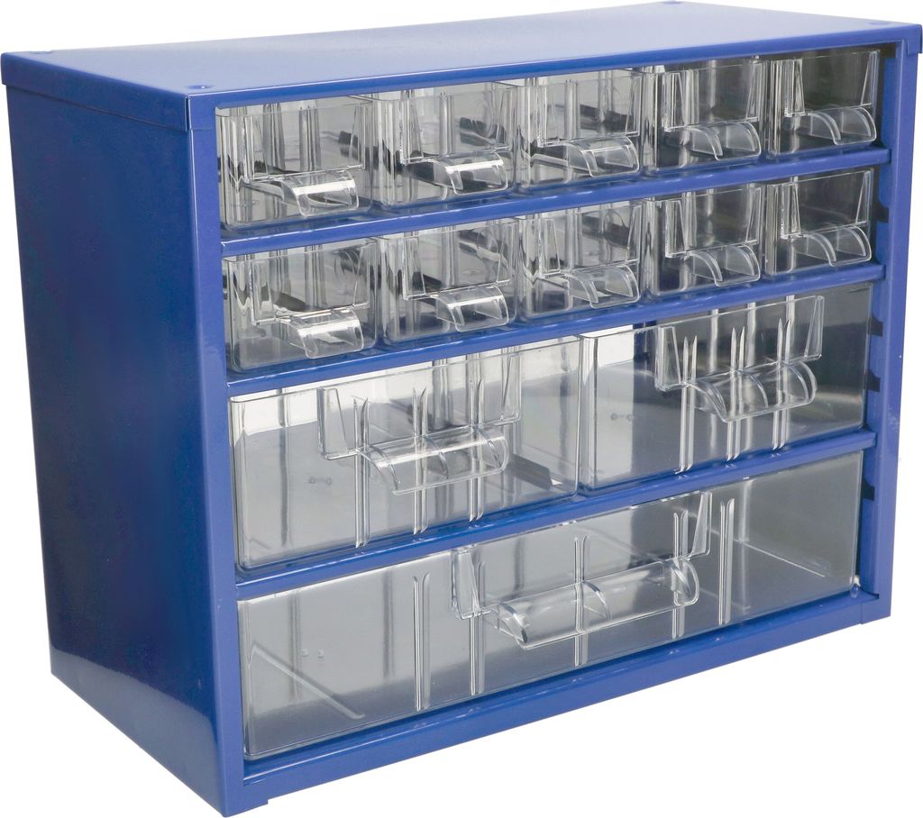 KOTARBAU Werkstatt-Aufbewahrungsbox mit Schubfächern 306x238x155 Sortierkasten 10K2M1G Kleinteilemagazin Metall