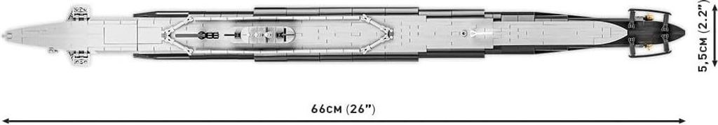 COBI-4831 - Konstruktionsspielzeug - HC WWII USS TANG Obrázek produktu 5