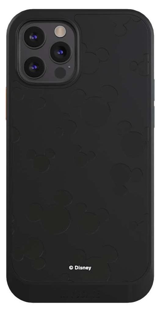 NIVOCASE Hülle für Apple iPhone 12 Pro Handyhülle NIVOcore Case Schwarz Disney Mickey Mouse Muster