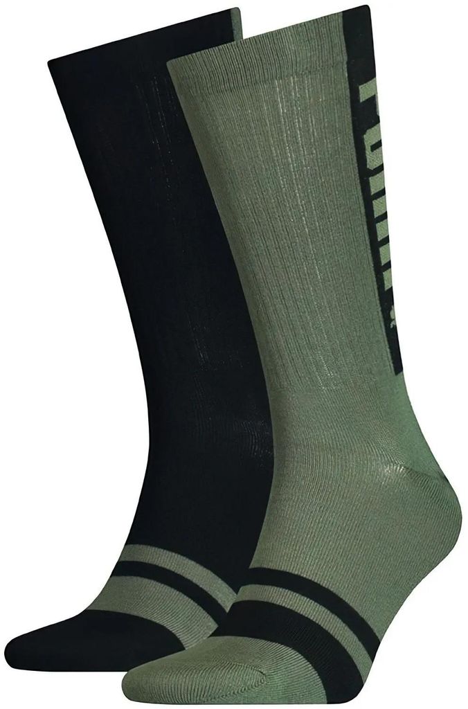Herrensocken Puma Seasonal Logo Socken Schwarz 43-46 Produktbild 