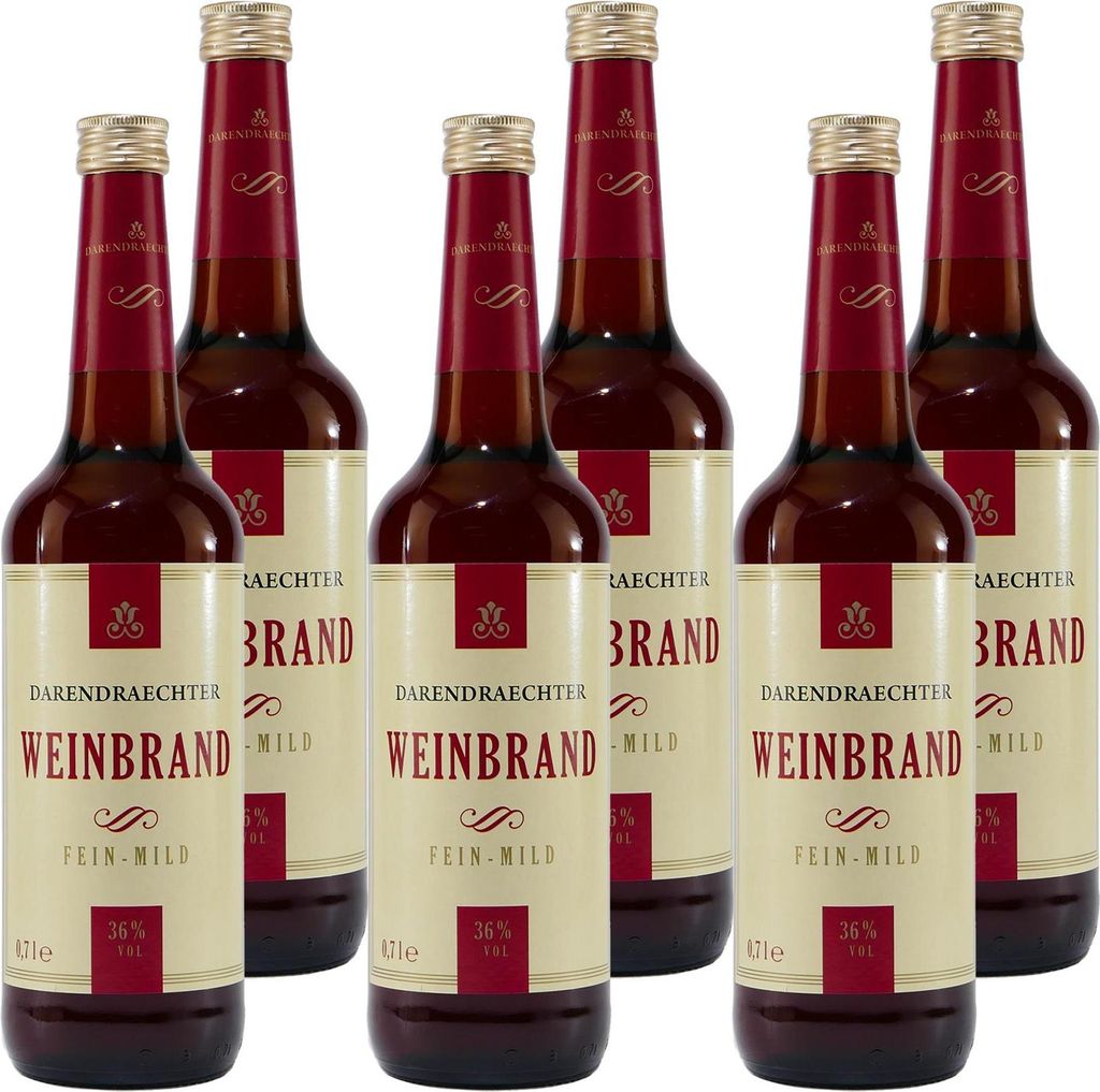 Darendrächter Weinbrand -mild- (6 x 0,7L)