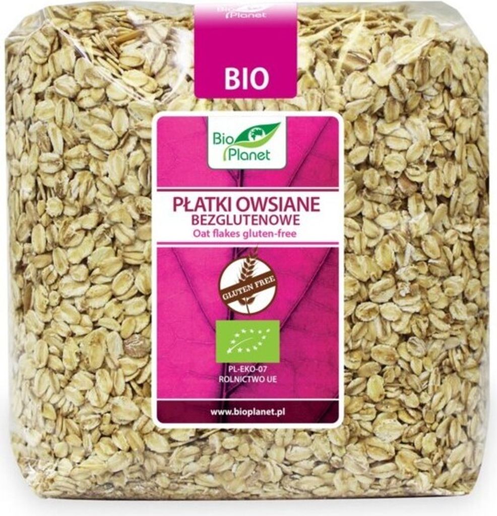 GLUTENFREIE -HAFERFLOCKEN 1 kg –  PLANET Produktbild 