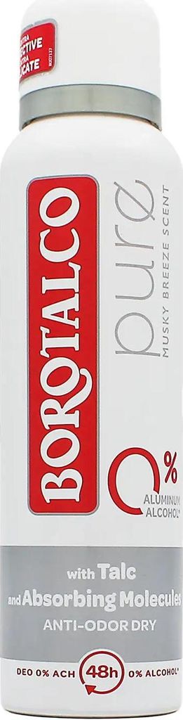 Borotalco - Pure Spray Deodorant 48h 150ml Produktbild 