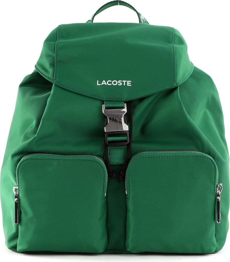 LACOSTE Freizeitrucksack Rucksack Active Nylon Backpack Estival Blanc grün