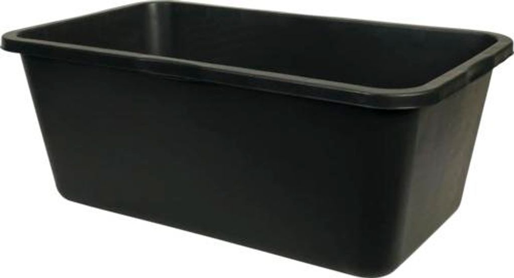 Mörtelkübel PE eckig Typ 90 78,5 cm x 46,3 cm x 31 cm