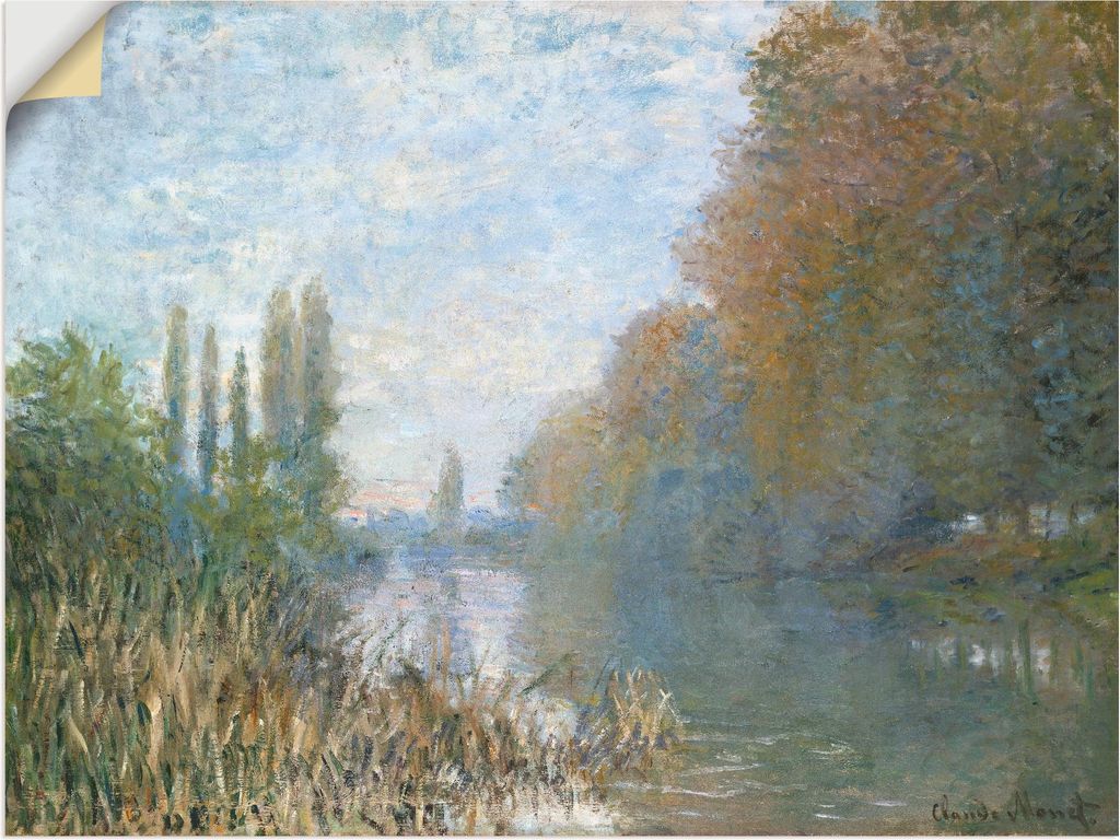 ARTland Wandbild, selbstklebend Herbst. 1876 Größe: 120x90 cm