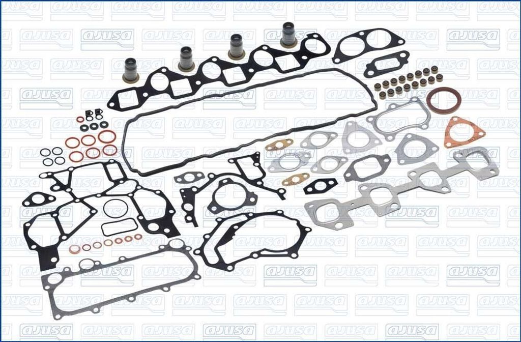AJUSA 51031400 Motor-Dichtungsvollsatz Dichtsatz für OPEL Movano Kastenwagen (X70) Movano Bus (X70) Movano Pritsche / Fahrgestell (X70) für RENAULT