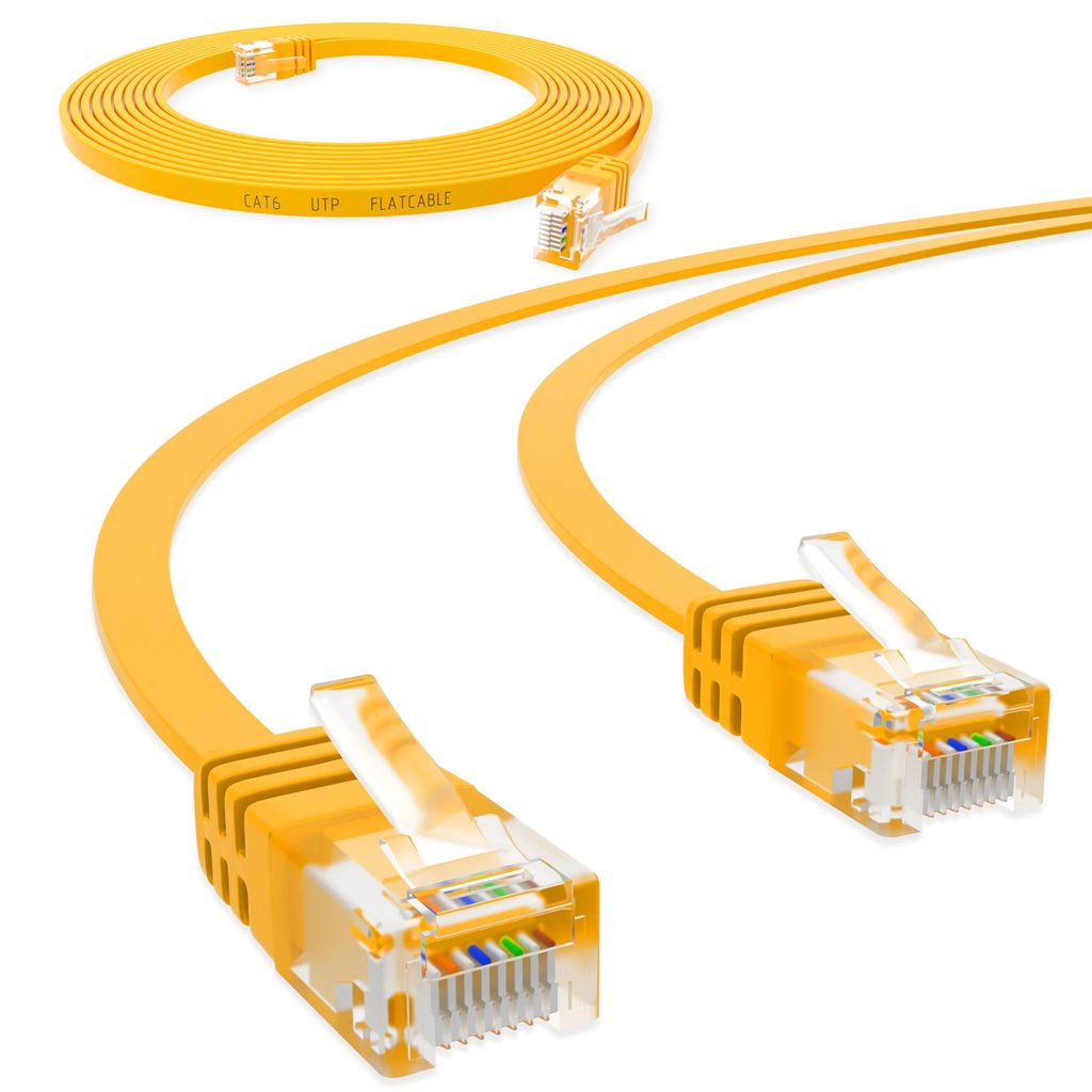 hbdigital 10m Patch Kabel CAT 6 Flachkabel Kaufland.de