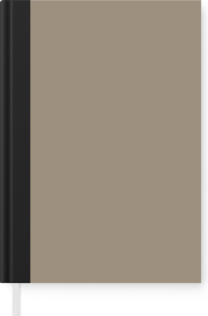 MuchoWow Notizbuch Tagebuch Haushaltsbuch Notebook A5 Interieur - Farben - Beige - Notizblock - Notizheft - Notebook - Schreibblock - Papier