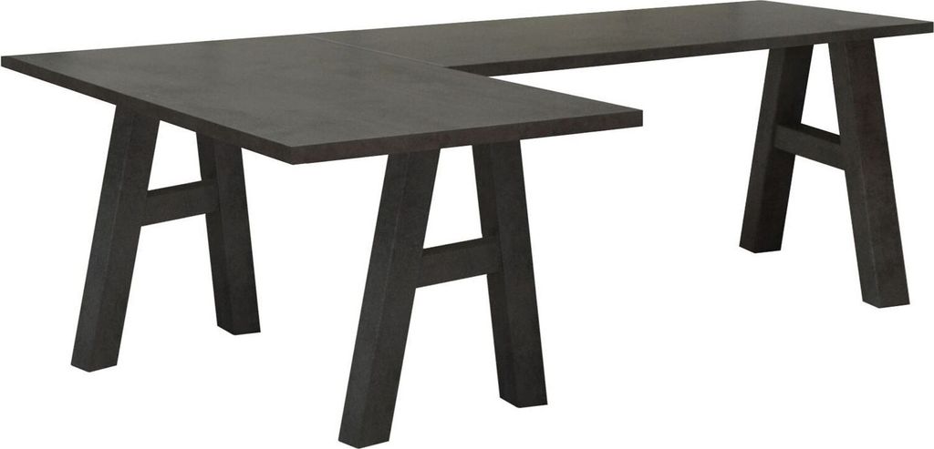 Eckschreibtisch Eda 5 210 x 160 x 75 Computertisch Graphit 13773-210160