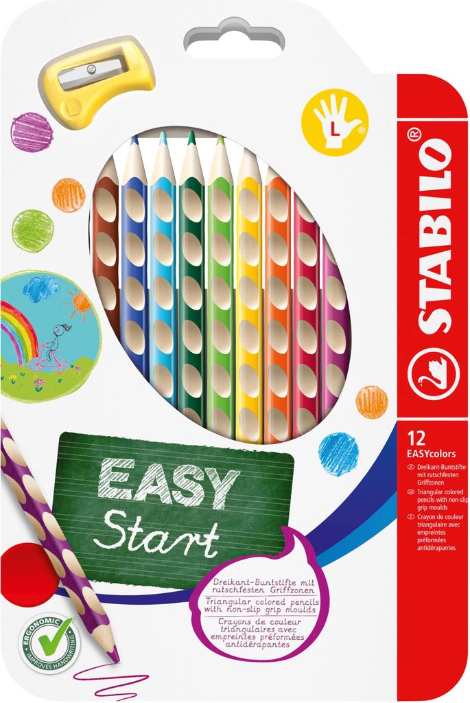 Ergonomická farebná ceruzka pre ľavákov - STABILO Obrázok produktu 