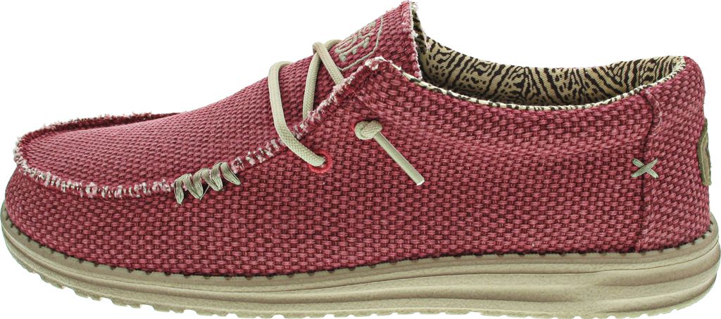 Hey Dude Wally Braided HD400036VP (44/pompeian red) Produktbild 