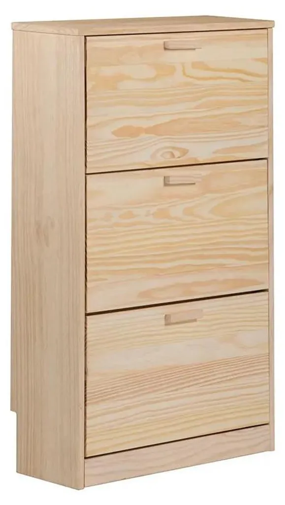 Armoire à chaussures Vita pin massif - Stop au désordre dans l'entrée