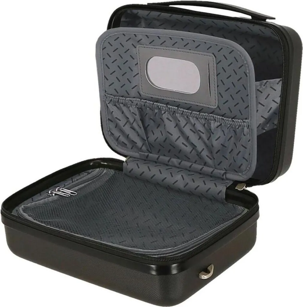 Vanity case Mickey Silver adaptable avec coque ABS anti-choc 29cm - 3