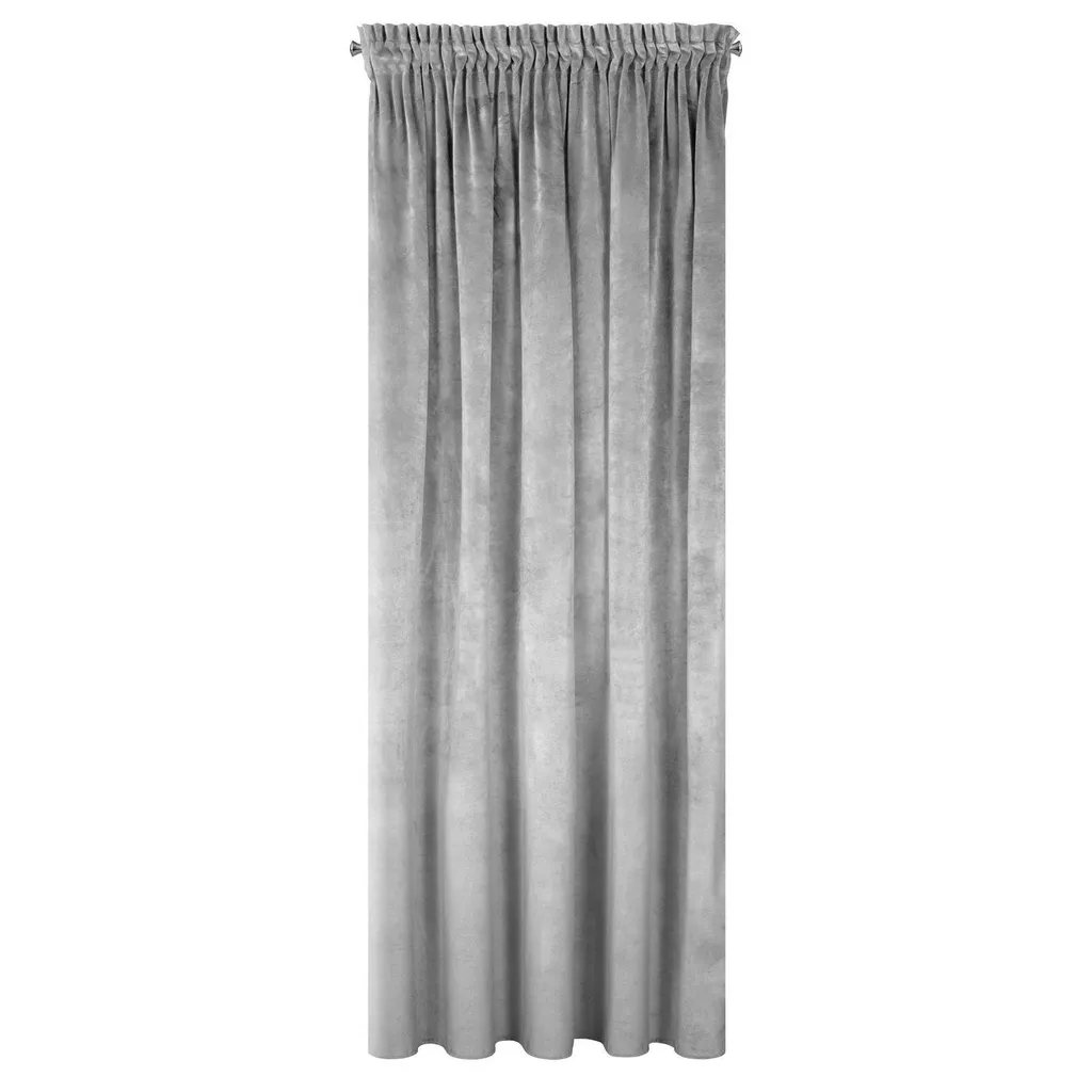 Eurofirany Villa Tenda Grigio 140x270 nastro appeso: Lusso in Velluto