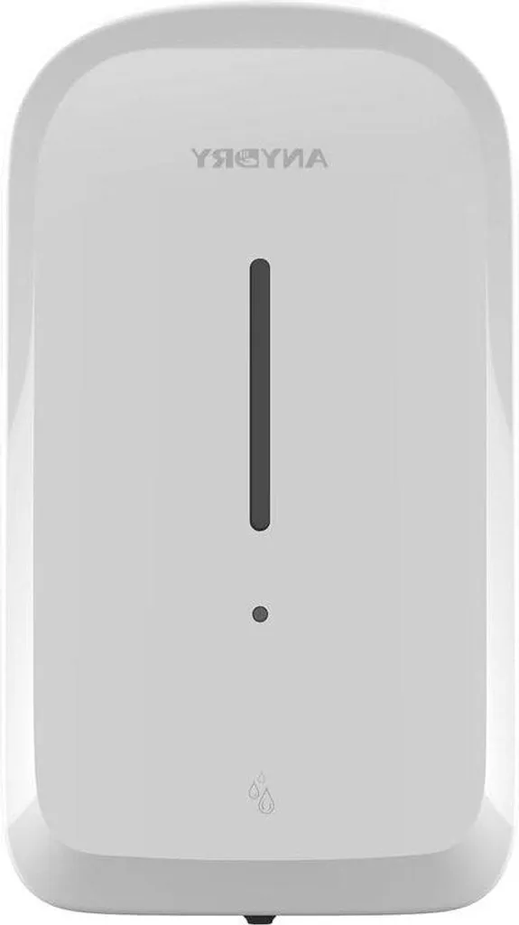 Distributeur de savon automatique 1000 ml sans contact blanc étanche IPX4