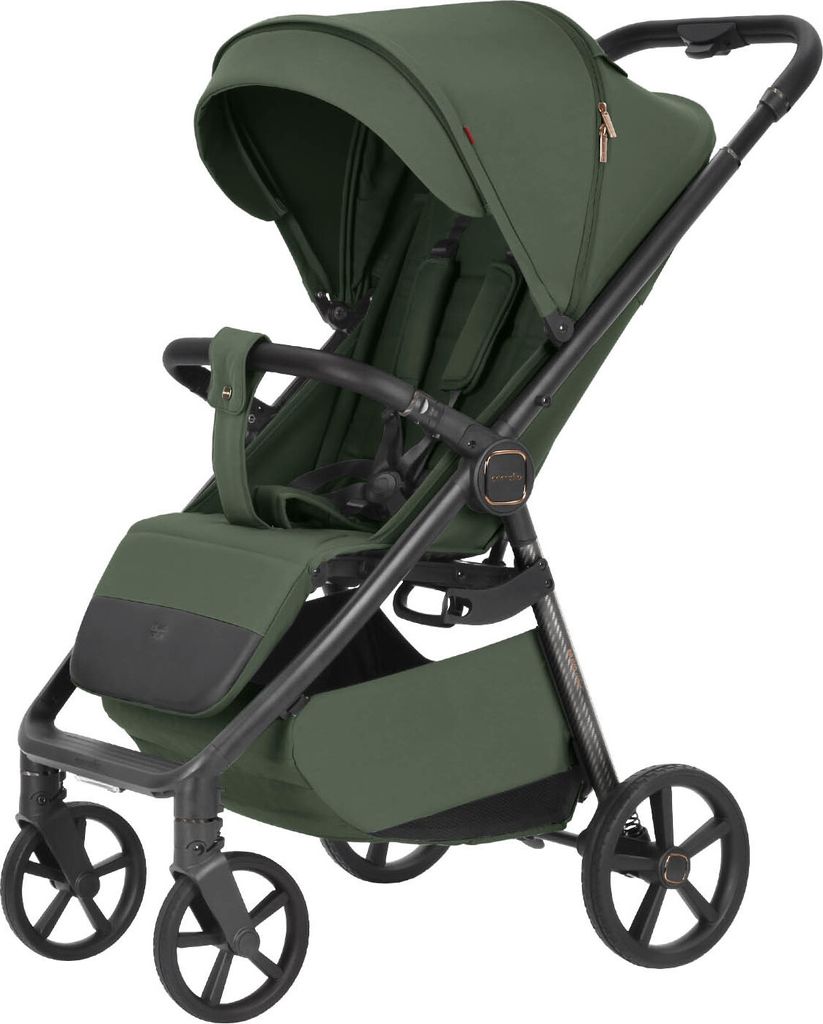 Carrello Bravo Carbon Tropic Green Kinderwagen