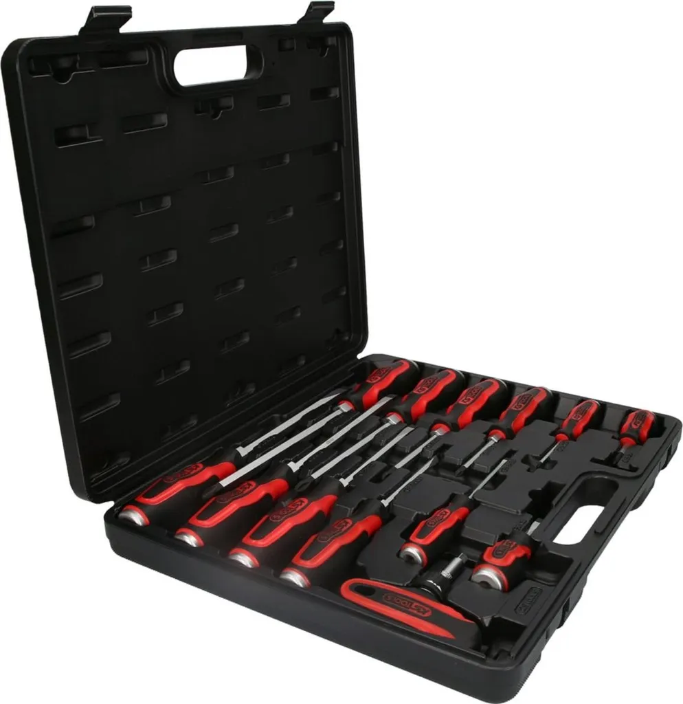 KS Tools 151.1150: Set 13 Giraviti con Lama Esagonale Passante - 6