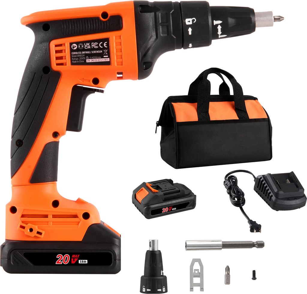 Zestaw wkrętarek do suchej zabudowy SucceBuy 20V Max - Zdjęcie produktu 