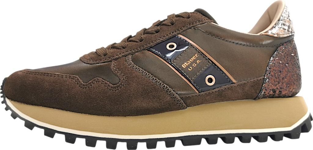 Blauer USA Millen Sportschuh Braun in Gr. 42