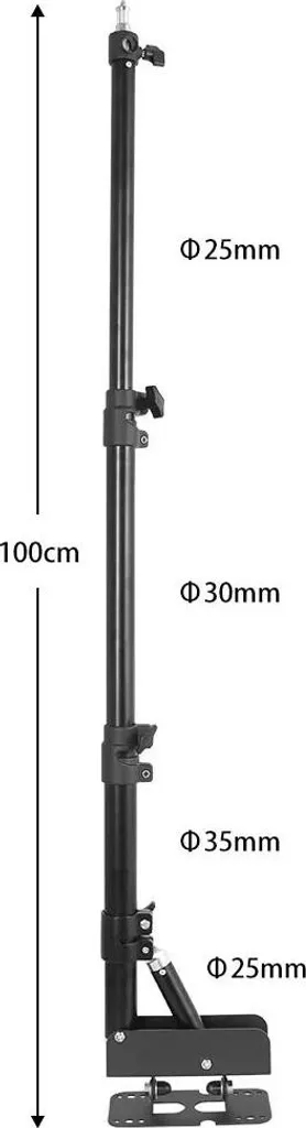 Staffa Parete Universale 100cm Metallo Facile Montaggio Regolabile