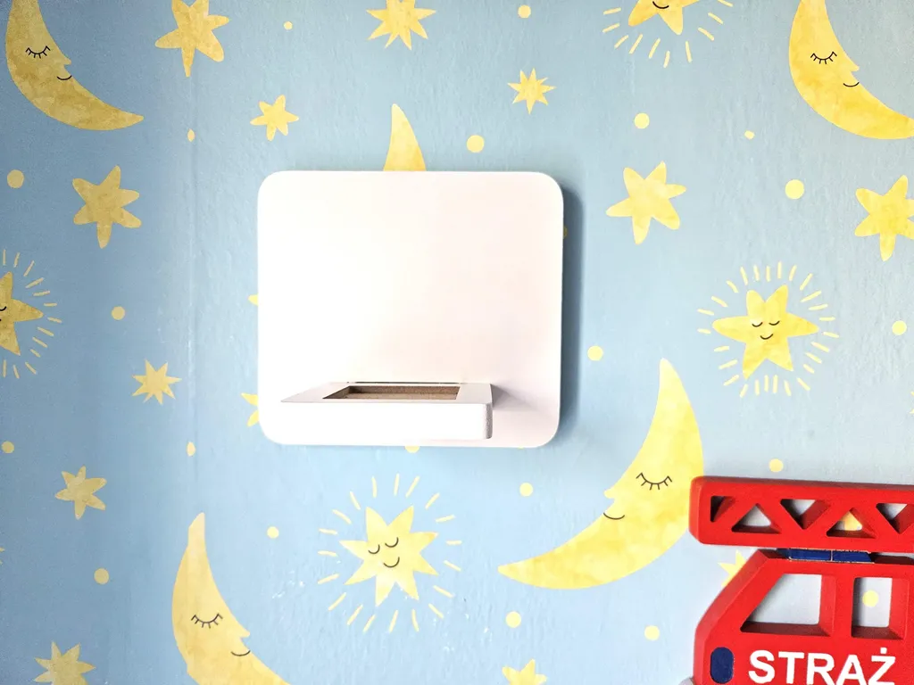 Support mural pour enceinte Disney blanc mat design épuré et robuste - 3
