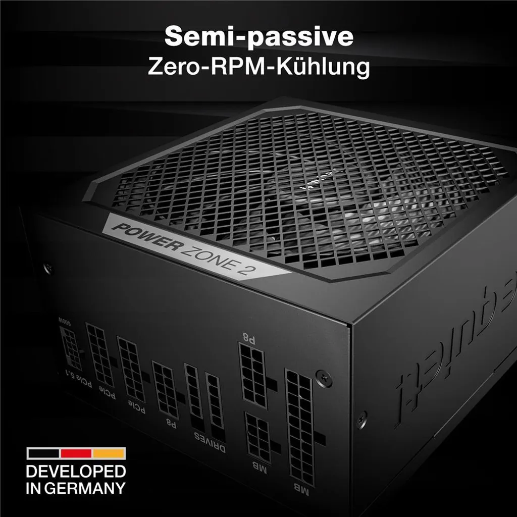 be quiet! Power Zone 2 750W Alimentation PC Full Modulaire 80 Plus - 9